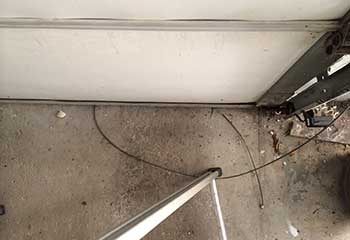 Broken Garage Door Cable Replacement | Hunters Creek